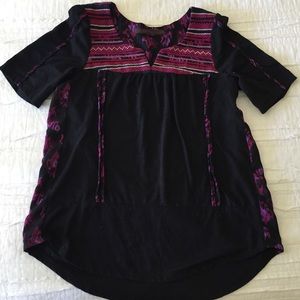 Anthro Huipil style top