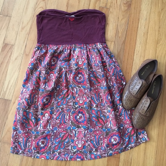 Roxy strapless dress - Picture 3 of 3