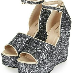 TOPSHOP WOWZER WEDGES
