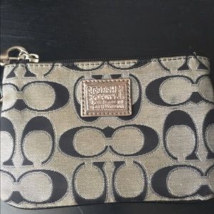 Coach Poppy wristlet.