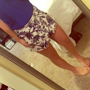 Tea & Cup Asymmetrical Skort