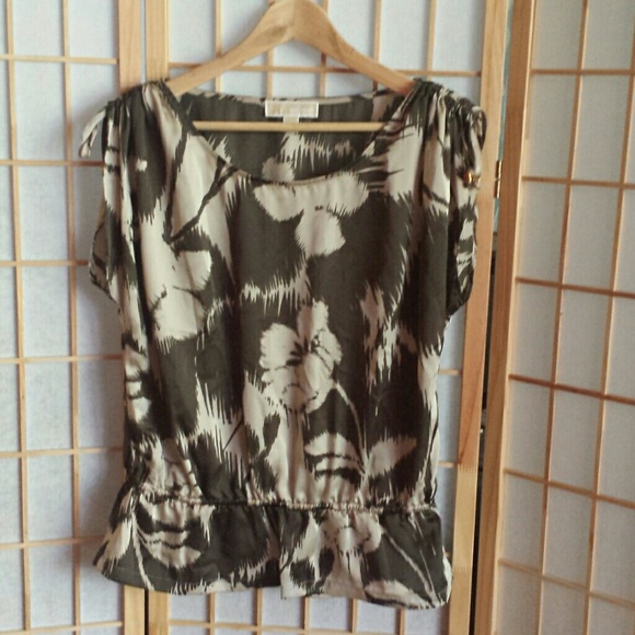 Michael Kors Floral Blouse