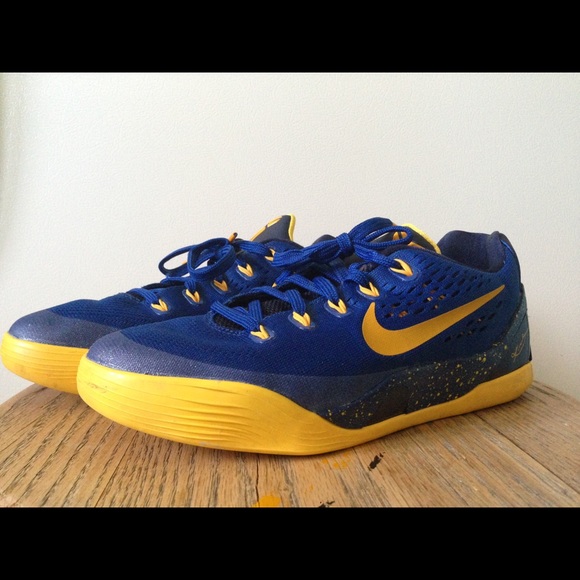 Kobe Bryant Nikes- Blue/Yellow