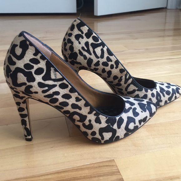 Leopard-print Heels - Picture 2 of 4
