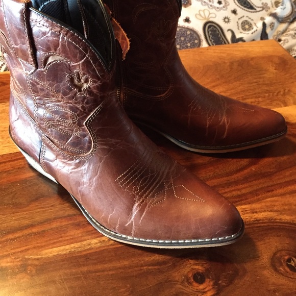 Dingo Leather Bootie 8.5