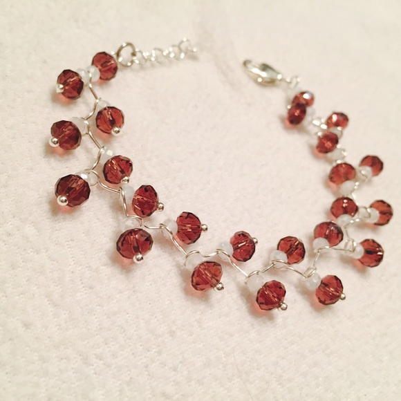 Love Ruby Bracelet + earrings!!! - Picture 3 of 4