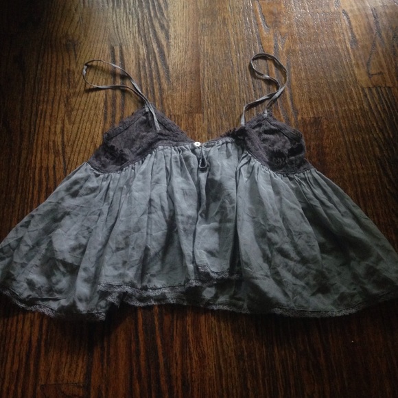 NWOT Intimately Free People Babydoll Lace Tank Top - Picture 4 of 5
