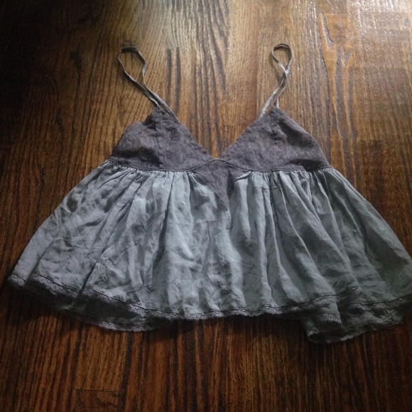 NWOT Intimately Free People Babydoll Lace Tank Top - Picture 2 of 5