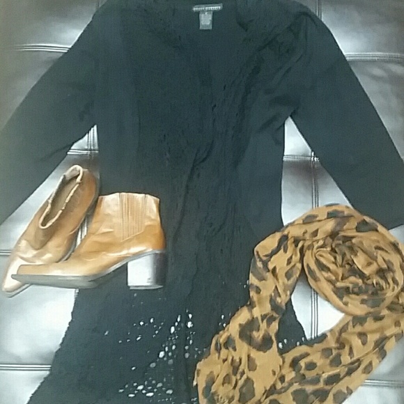 Crochet cardi 3/4 length