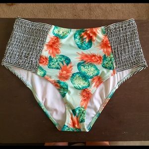 High waist bikini bottoms!
