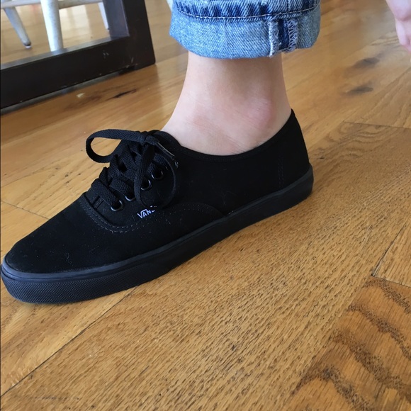 Authentic Black Vans