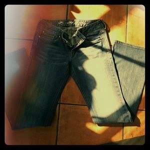 Express Stella boot cut regular fit jeans 4 long