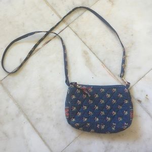 Vera Bradley crossbody mini purse in retired Emily