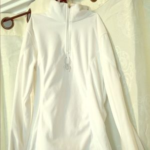 Spyder white fleece