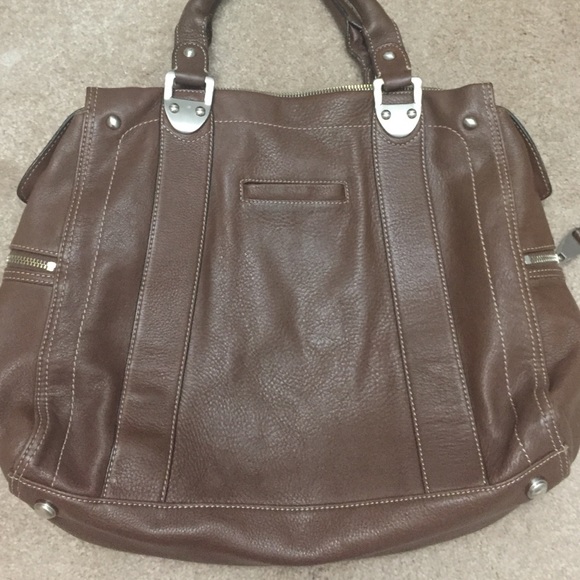 Gorgeous B Makowski Brown Leather Bag - Picture 2 of 4