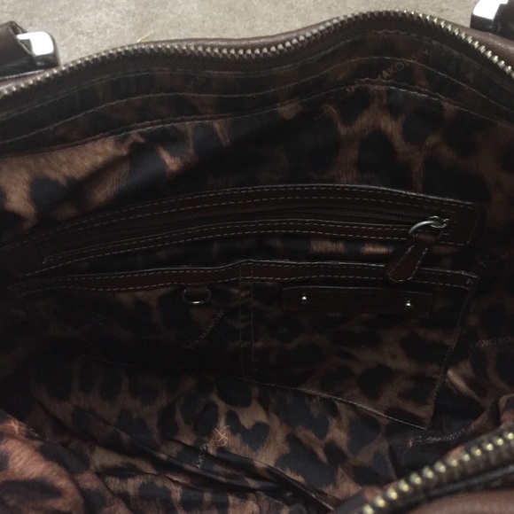 Gorgeous B Makowski Brown Leather Bag - Picture 3 of 4