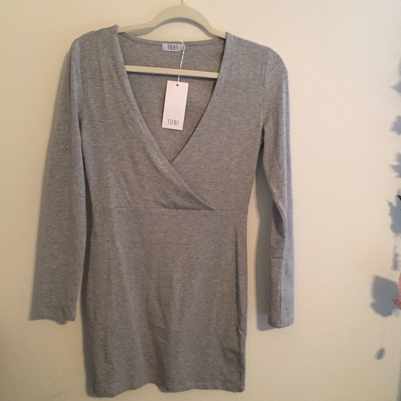Tobi Undeniable Love Dress in Grey - Picture 4 of 9