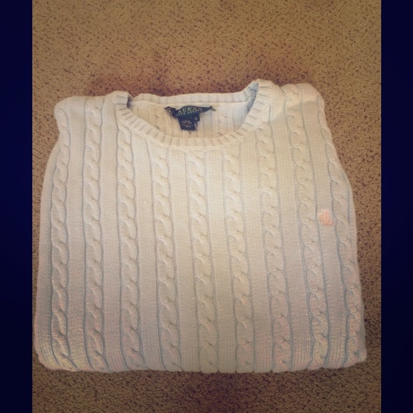 Ralph Lauren powder blue sweater