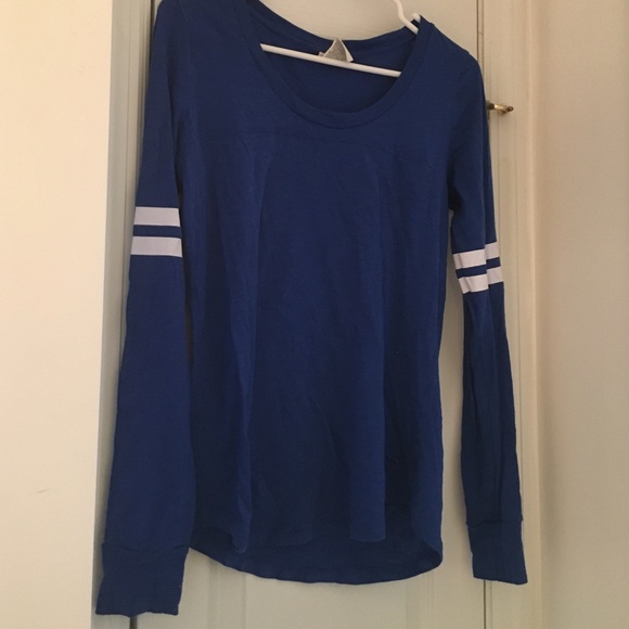 Victoria's Secret PINK long sleeve baseball tee