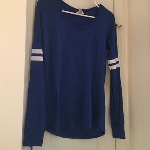 Victoria's Secret PINK long sleeve baseball tee