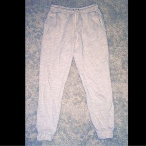Marled Creme-Grey Joggers