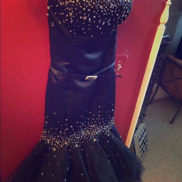 Fire and Ice prom dress