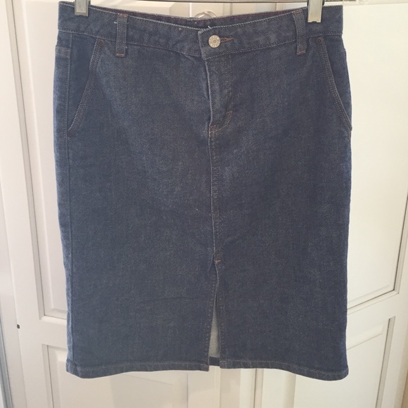 J Crew Jean Skirt