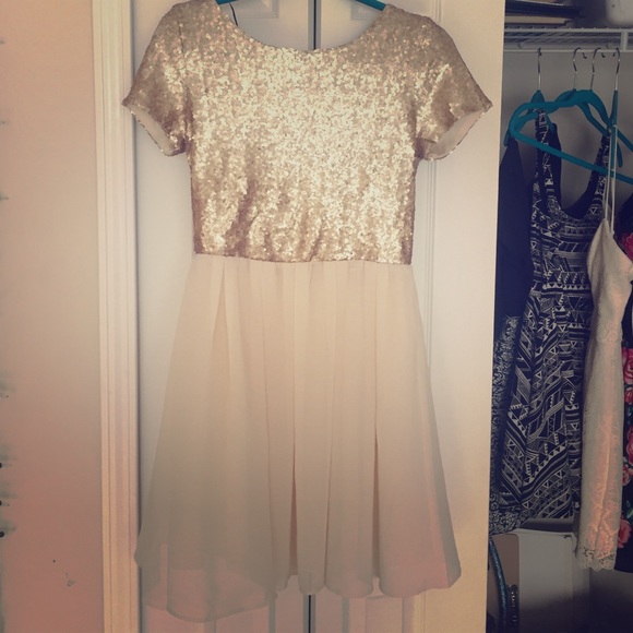 glitter forever 21 dress