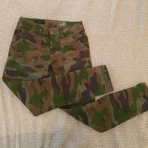 J. Crew Skinny Utility Chino in Camo