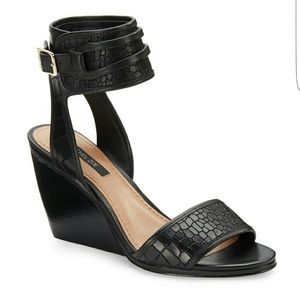 Rachel Zoe Norah Strap Wedge Sandals