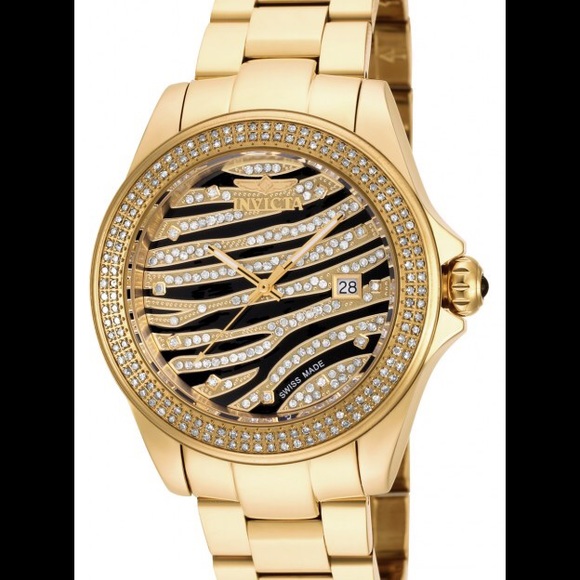 Authentic New Invicta 1.23Ct Genuine Diamond Watch