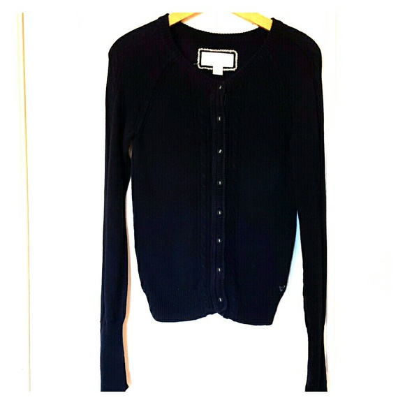 Navy blue American Eagle cardigan