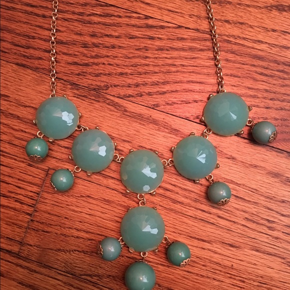 Closet closes today! Turquoise Bubble Necklace