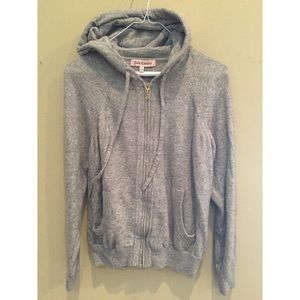 Gray Juicy Couture Hooded Sweater