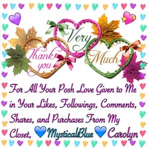 💜THANK YOU FOR ALL YOUR POSH LOVE💜