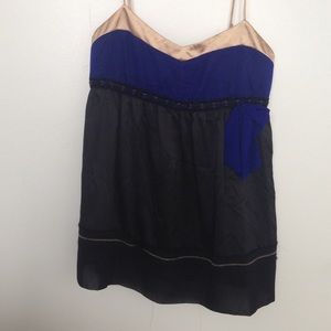NWT Hazel tank with velvet details, M