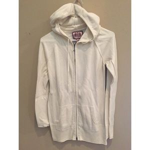 Juicy Couture cream hoodie