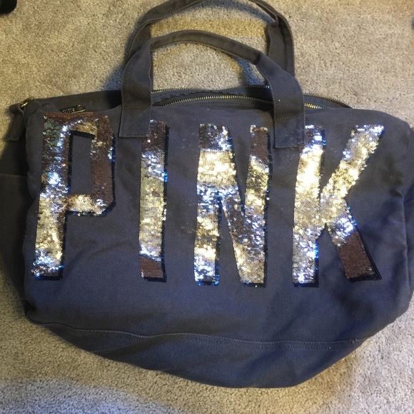Pink Zipper Tote