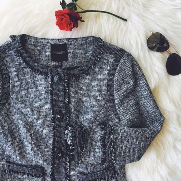 The Limited Jackets & Blazers - The Limited Collection Tweed Jacket