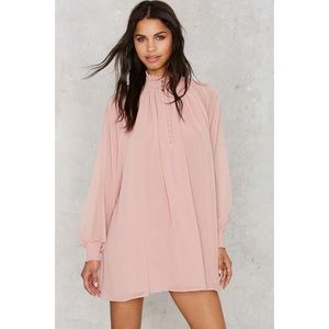Nasty Gal Winnie Bell Sleeve Dress
