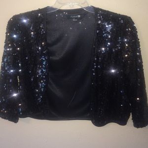 Sequin cardigan