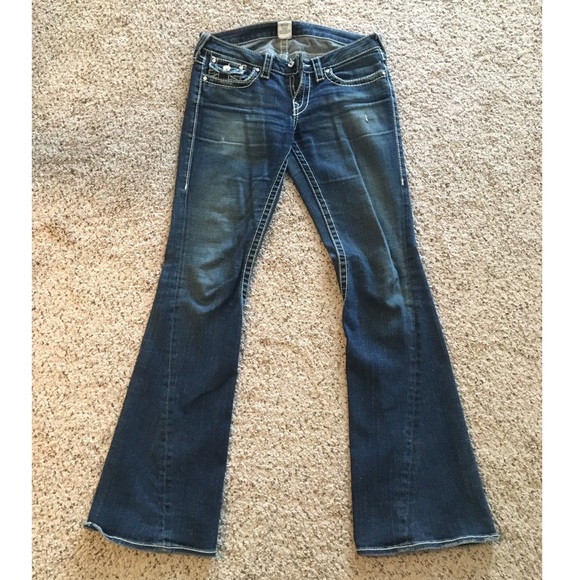 True religion brand jeans in flare cut