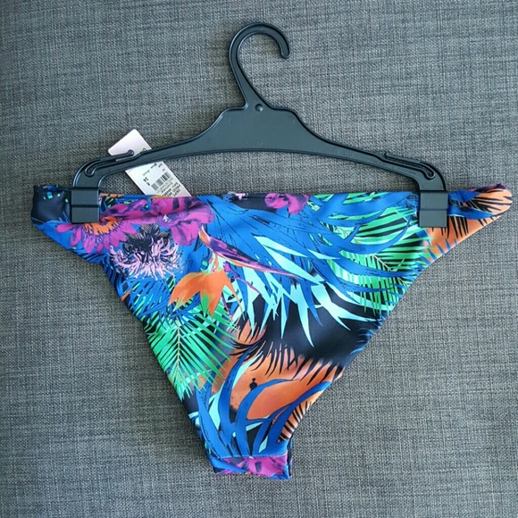 ASOS River Island Tropical Bikini Bottoms - Picture 4 of 4