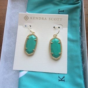 Kendra Scott turquoise earrings