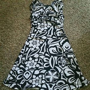 Black and White Dress