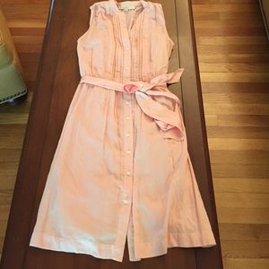 Ann Taylor Loft light pink dress. Size 2