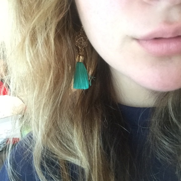 Tassel earrings!