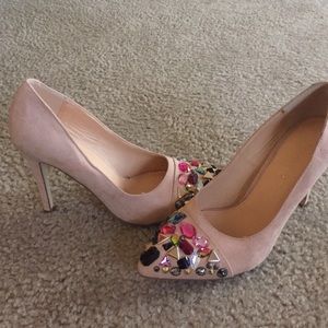 Bedazzled heels