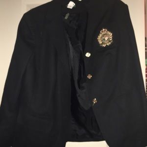 Ralph Lauren Navy Blue Blazer
