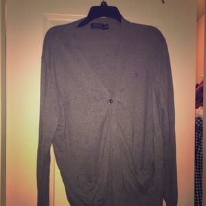 Gray Ralph Lauren Sweater